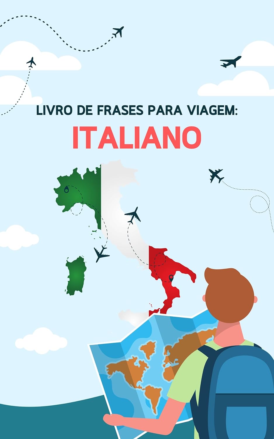 Livro de frases para viagem: Italiano: Frases em italiano úteis para viagens
