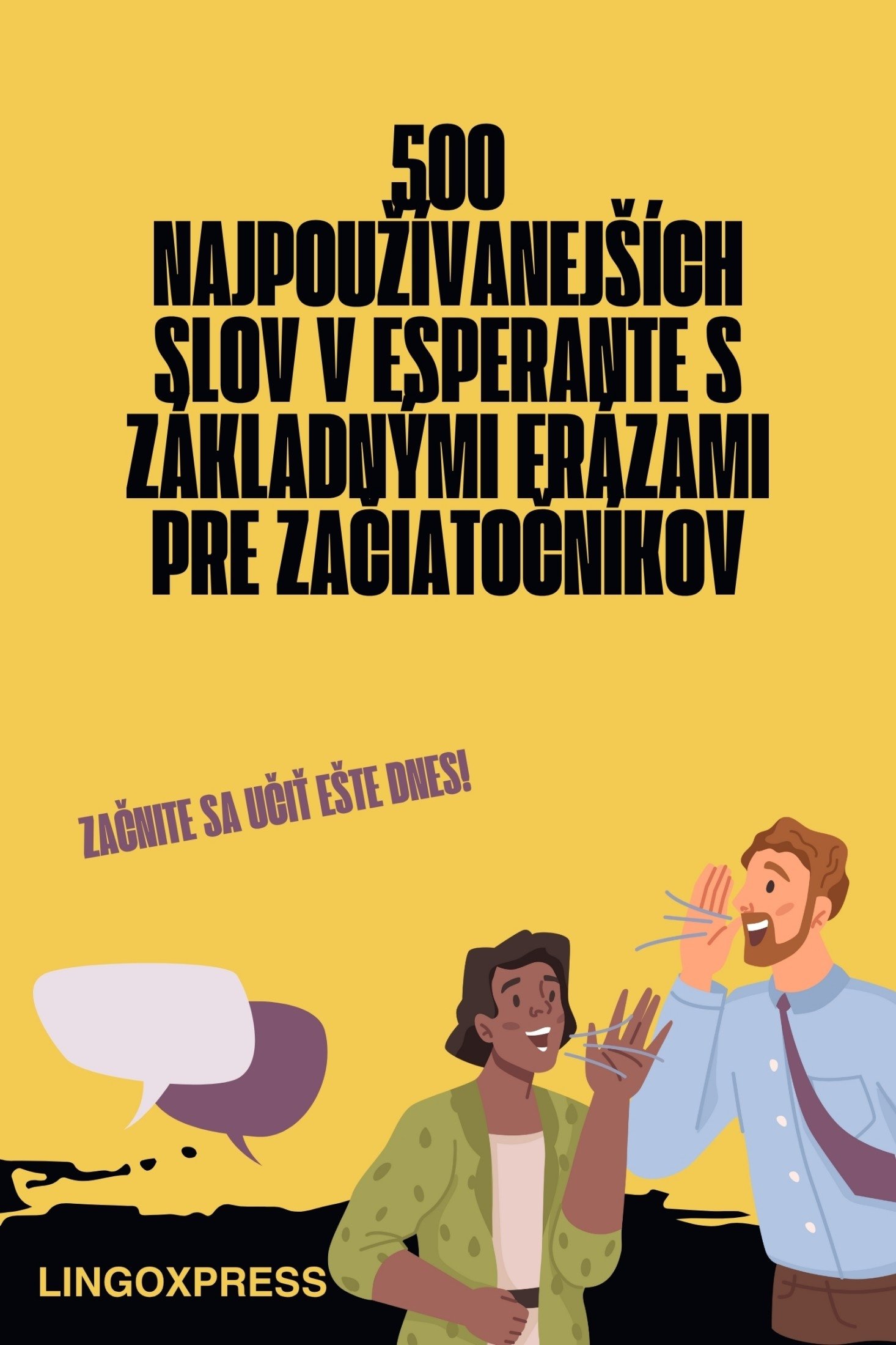 500 Najpoužívanejších Slov v Esperante s Základnými Frázami pre Začiatočníkov