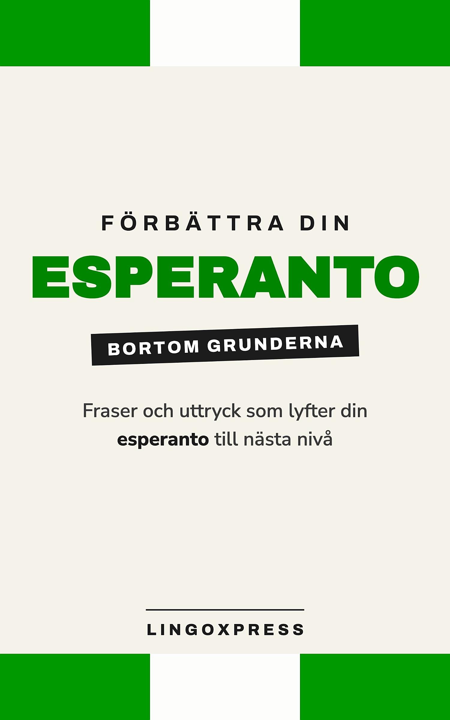 Förbättra din esperanto