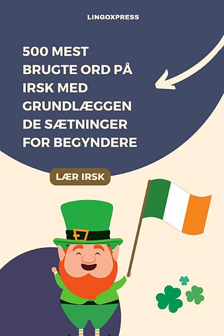 500 Mest Brugte Ord på Irsk Med Grundlæggende Sætninger for Begyndere