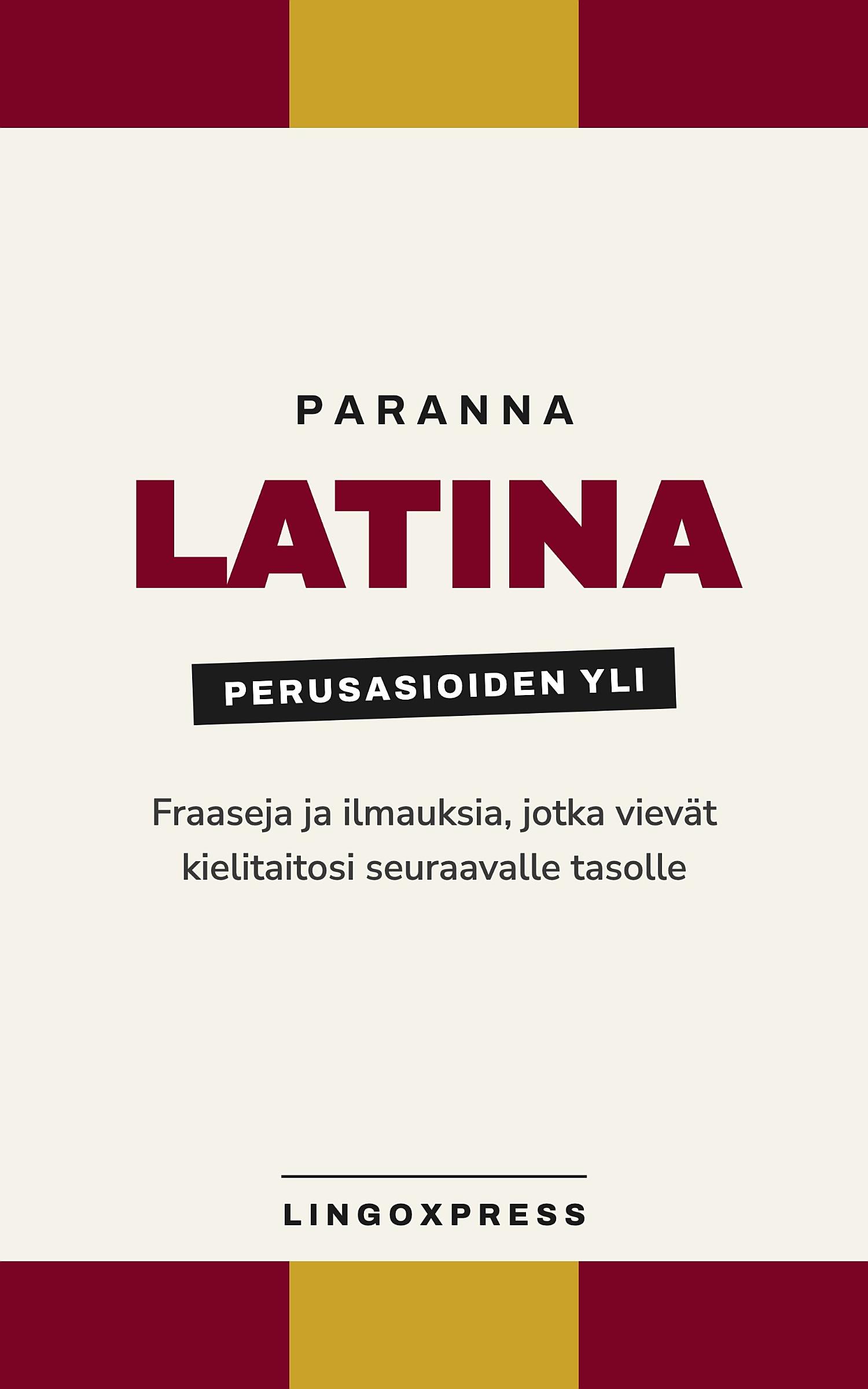 latinaksi edistyneille